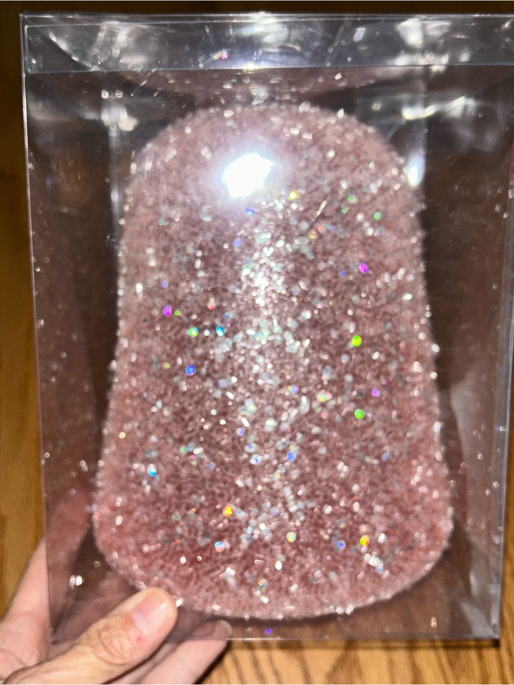 Hobby Lobby Sparkling Pink Gumdrop Ornament Large